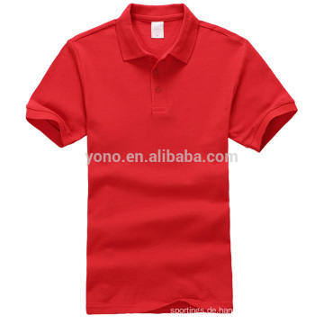 Vorrat servise Baumwolle Material leer Großhandel Männer Polo-Shirt